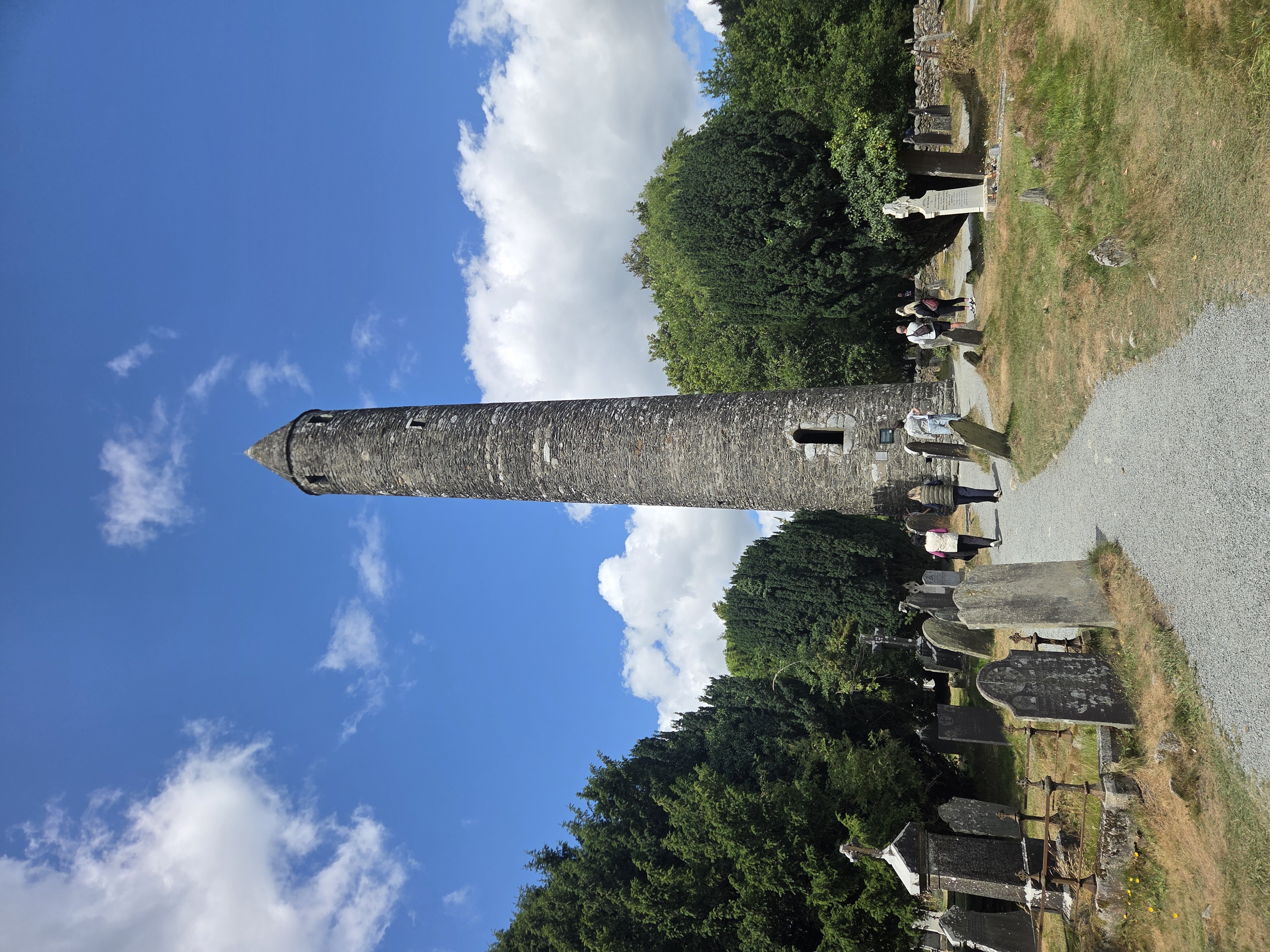 Glendalough Monastic City and Round Tower, County Wicklow